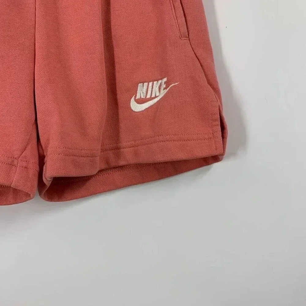 Nike Sportswear Girls Club Big Kids French Terry Shorts‎ Size M